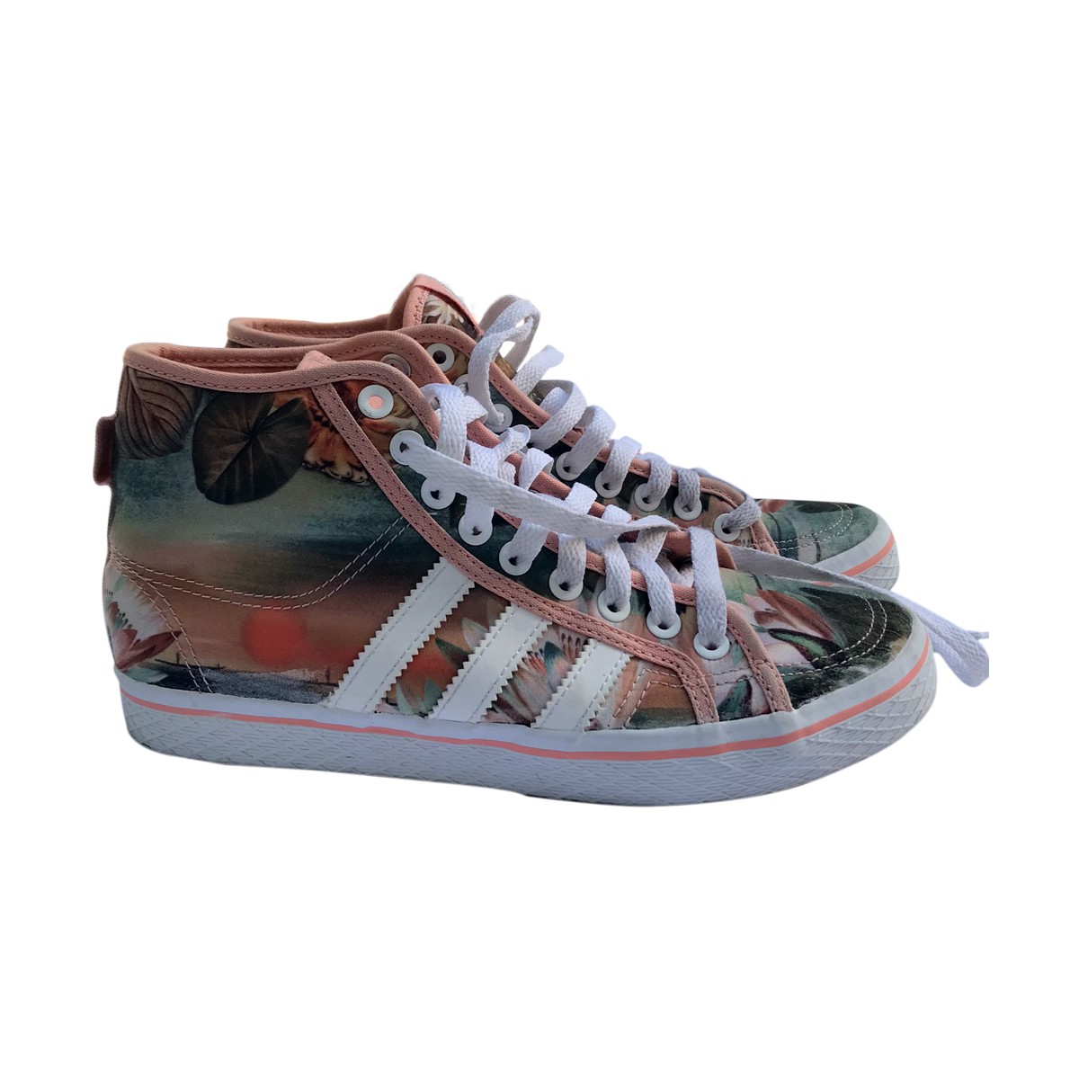 Adidas flower print limited edition trainers | My good closet