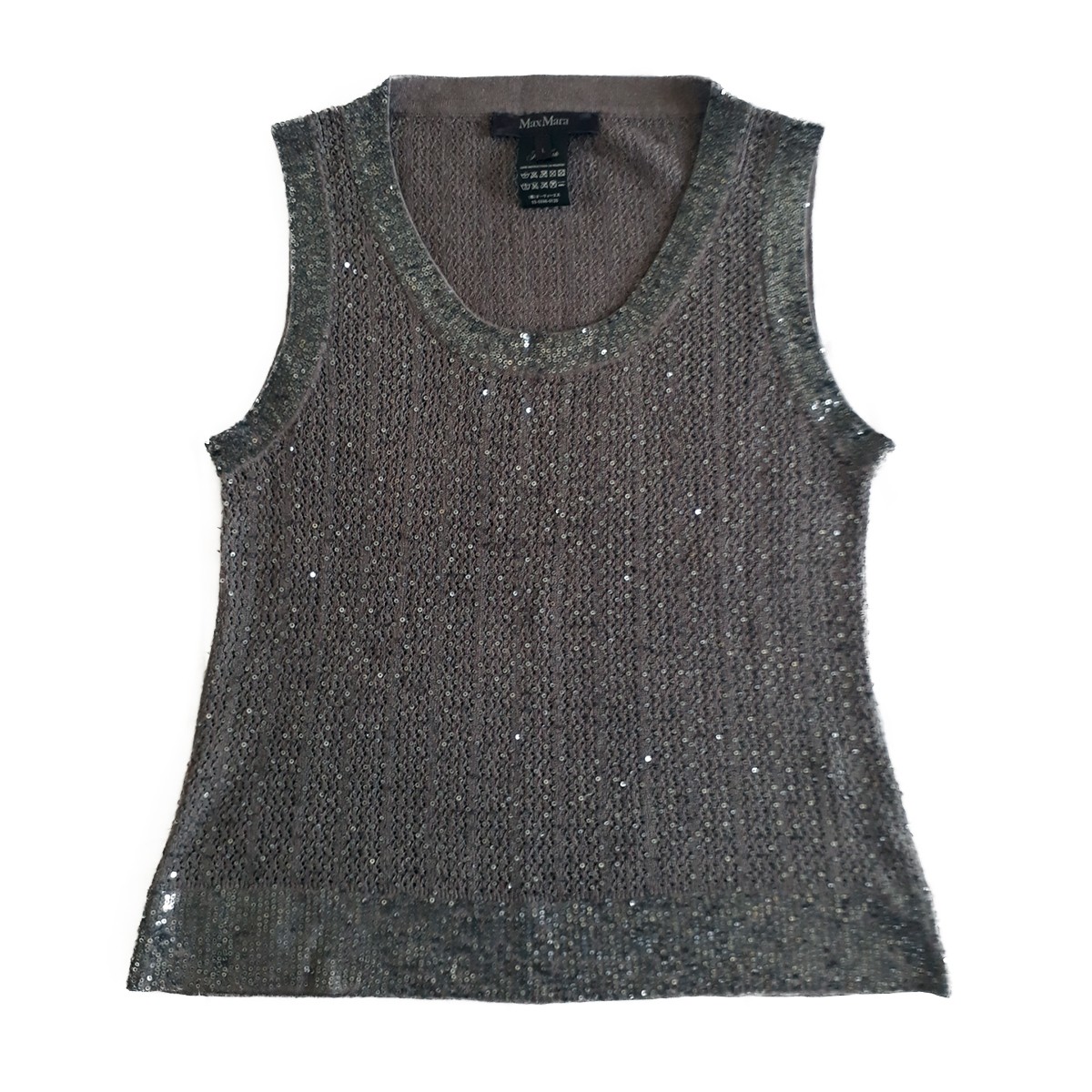 MAX MARA ,"PIANOFORTE "collection , knitted top SIZE L - clothing - Women |  My good closet