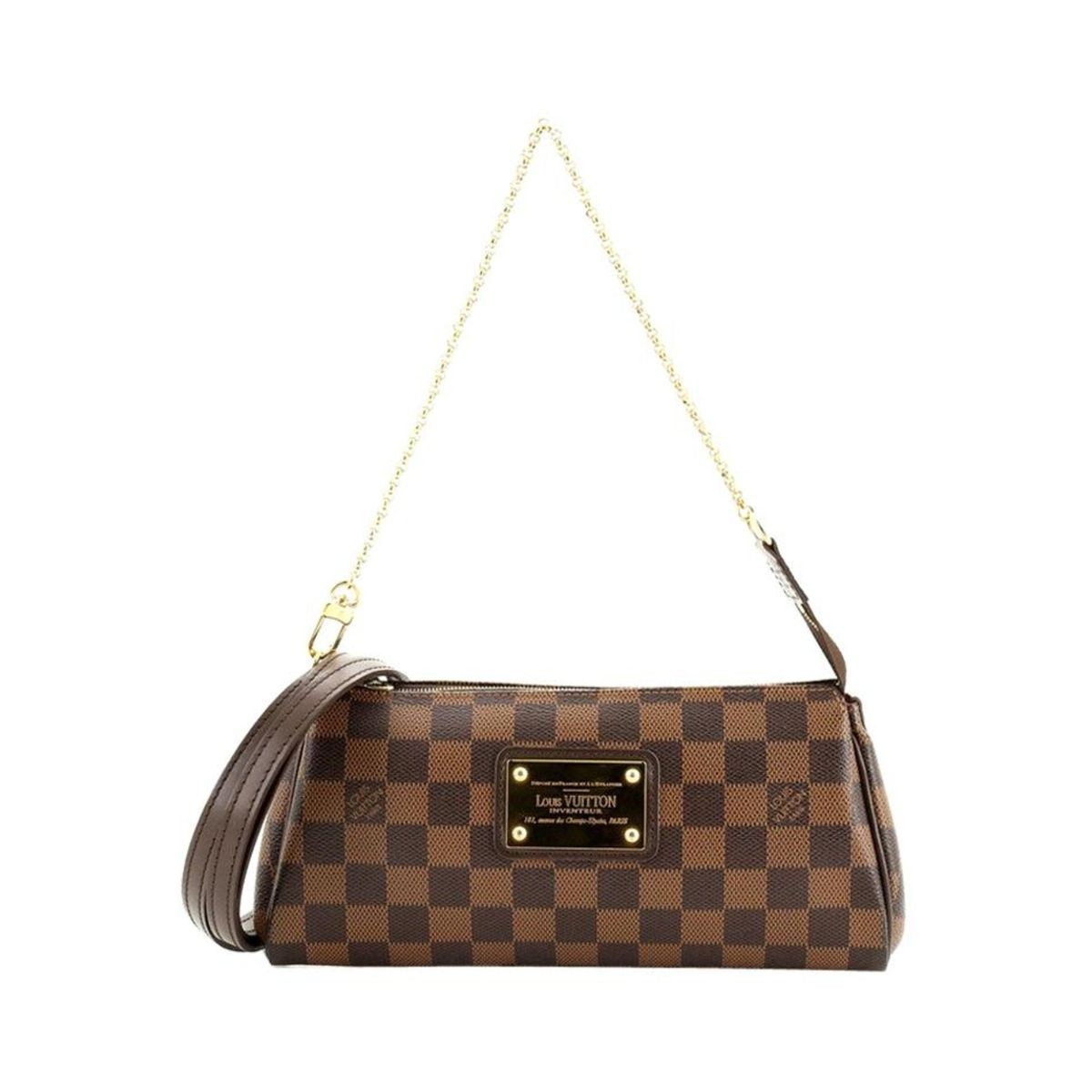 Louis Vuitton Damier Ebene Eva Clutch bag | My good closet