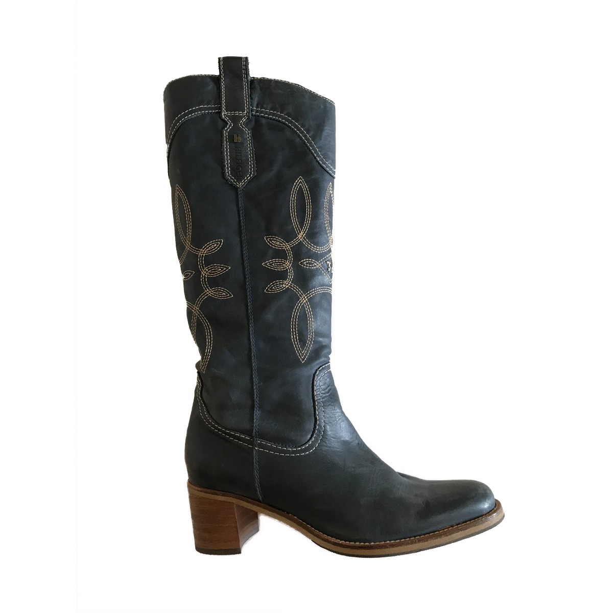 Tommy Hilfiger Cowboy Boots in royal blue IT39 or US9 | My good closet