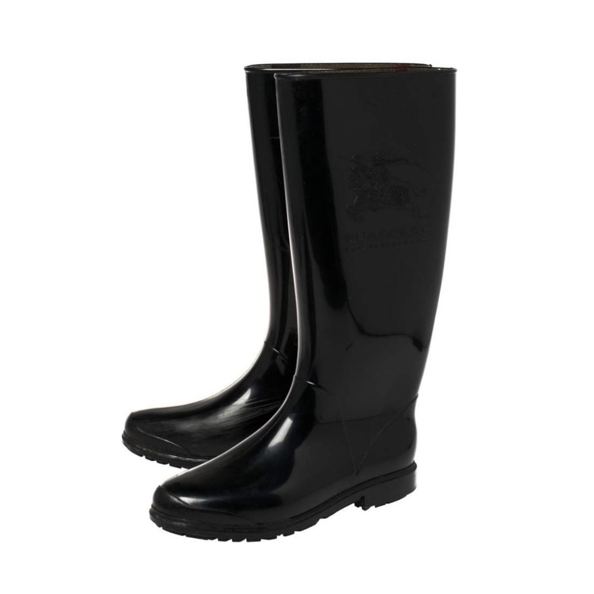 Burberry black Rain boots size IT37 | My good closet
