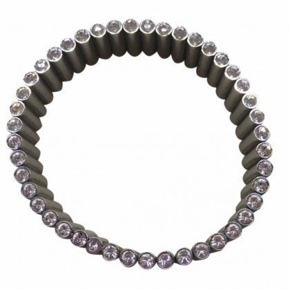 Swatch stainless stainless steel bracelet with zirconium 