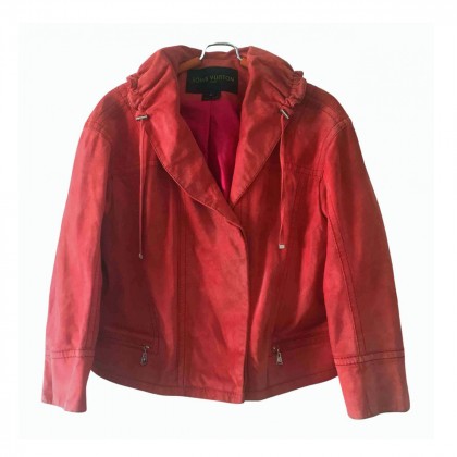 LOUIS VUITTON calfskin leather jacket size IT42