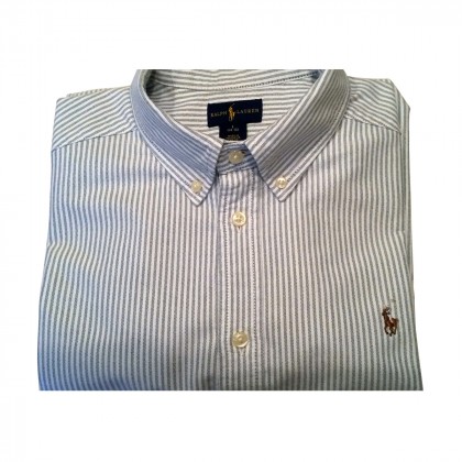 Ralph Lauren Boys Striped Cotton Oxford Shirt