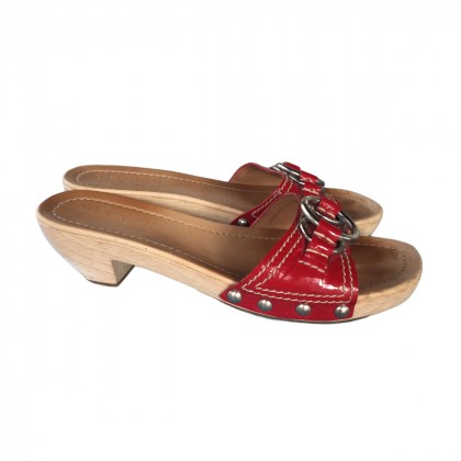 CARSHOE Red Mules