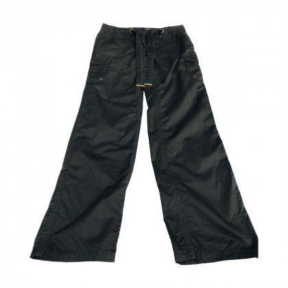 Tommy Hilfiger black cotton trousers 