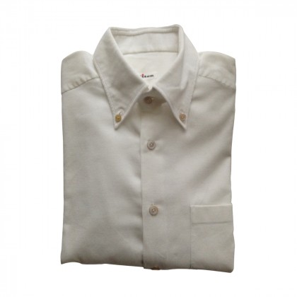 KITON shirt in white cotton