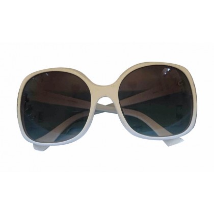 Emilio Pucci white oversized sunglasses brand new 