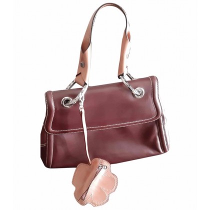 Etienne Aigner brown leather handbag 
