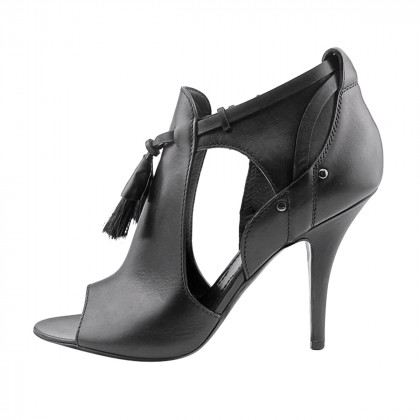 Givenchy Black peep toe heels