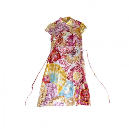 LAUREL silk kimono style dress