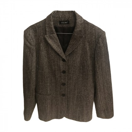 COLORI Greece brown  blazer jacket