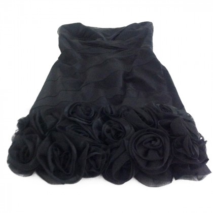 Karen Millen strapless black dress