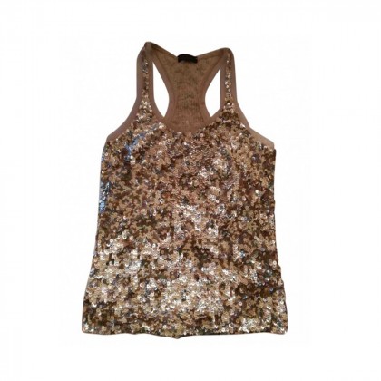 Kosmika sequined tank top size M