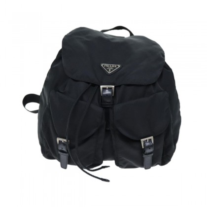 PRADA black nylon backpack 