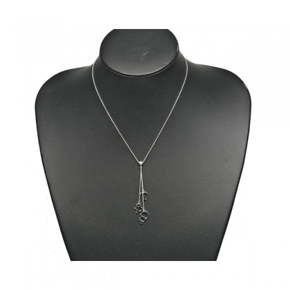 TIFFANY & CO Logo 925  silver necklace
